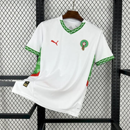 maillot maroc extérieur blanc can 2025-26